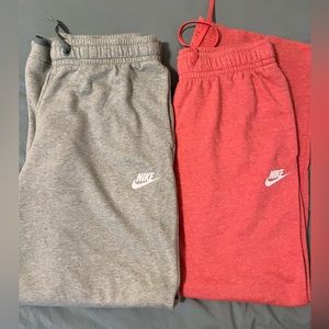 Nike fleece straight leg sweatpants